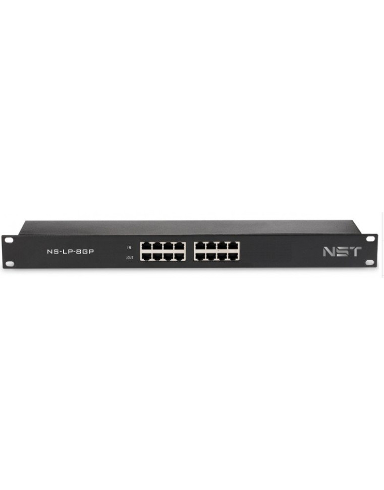 NS-LP-8GP Устройство грозозащиты цепей Ethernet