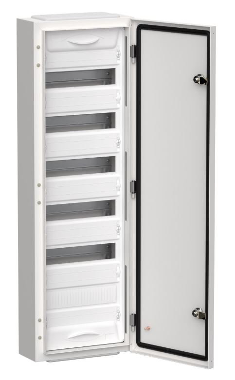 Корпус металлический TITAN 5 ЩРн-60 (1х60) 835х310х140 IP54 одна дверь белый (TI5-50-N-072-54) Корпус металлический