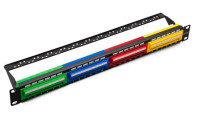 Патч-панель 19", 24xRJ-45, UTP, 5e (10-0429) Патч-панель 19"