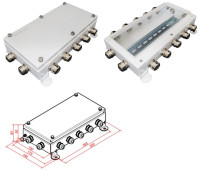 КМ IP66-1530, 12 вводов Коробка монтажная электротехническая