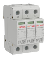 УЗИП, тип 2, 3P Imax 40kA Un 440V (SPD-T2-3L40P440) Устройство защиты от импульсных перенапряжений
