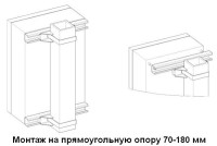 Комплект крепления на столб (ККС-1) Комплект крепления
