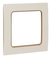 Стокгольм Рамка 1-местная (EYM-G-302-10) Рамка 1-местная