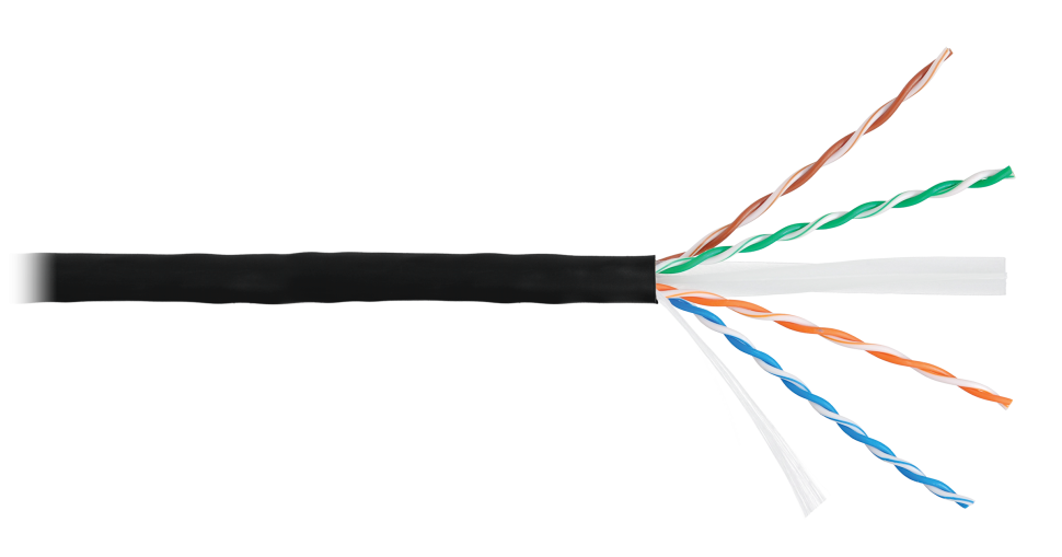 U/UTP 4pair, Cat6e, Patch, In, нг(A)-HF (NMC 1141C-BK) Кабель «витая пара» (LAN) для структурированных систем связи