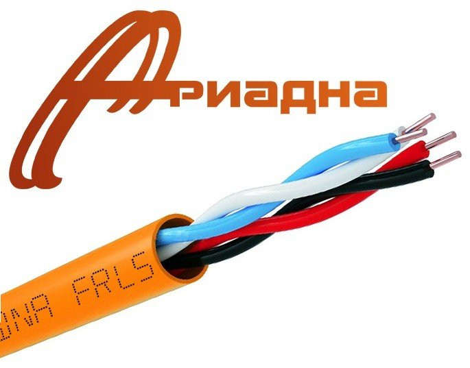 КПСнг(А)-FRLS 2х2х0,35 (Ариадна) Кабель для систем ОПС и СОУЭ огнестойкий, не поддерживающий горения, неэкранированный