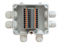 КСП-10 IP66 "Аякс" PUSH-IN Влагозащищенная распределительная коробка