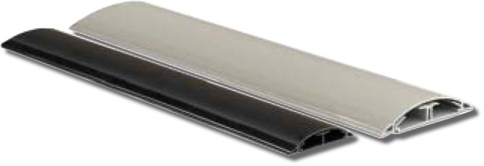 Напольный канал 50х12 мм CSP-F, белый (01031) Напольный канал (кабель-канал) двухканальный