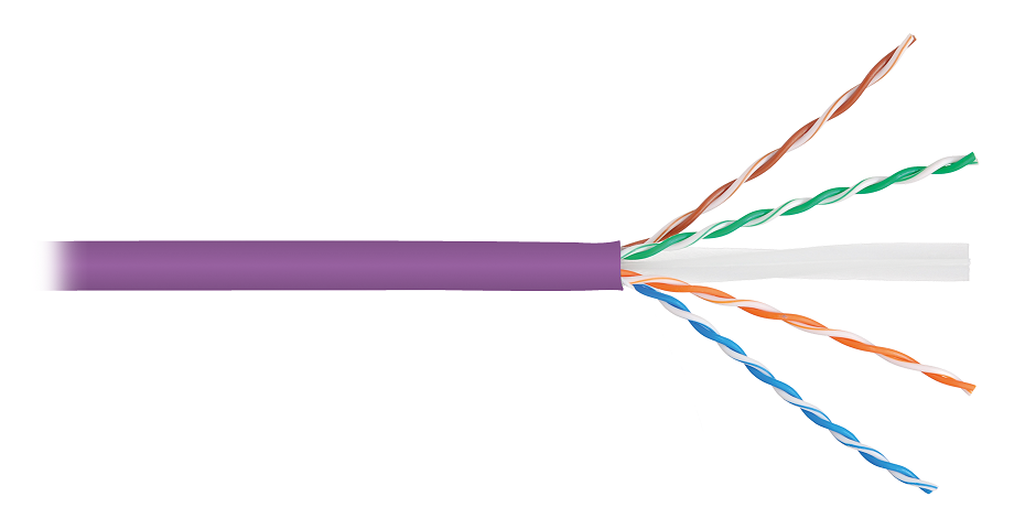 U/UTP 4pair, Cat6e, Patch, In, нг(A)-HF (NMC 1141C-VL) Кабель «витая пара» (LAN) для структурированных систем связи