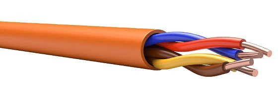 КПСнг(А)-FRLS 1х2х1,5 (СПКБ-Техно) Кабель для систем ОПС и СОУЭ огнестойкий, не поддерживающий горения, неэкранированный