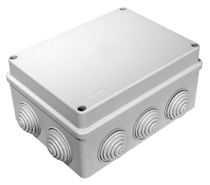 Коробка распределительная 40-0315 для о/п безгалогенная (HF) атмосферостойкая 150х110х70 Коробка распределительная