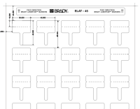 ELAT-45-425 (уп. 25 листов) Этикетка