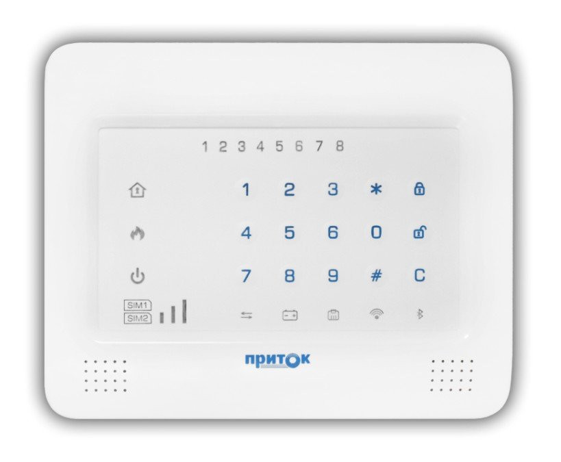 Приток-А-КОП-04 комплект 7 Устройство оконечное объектовое приемно-контрольное c GSM и LAN коммуникаторами