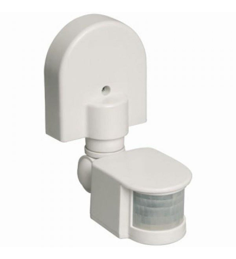 Датчик движения ДД-008 1100Вт 180град 12м IP44 белый (LDD10-008-1100-001) Датчик движения