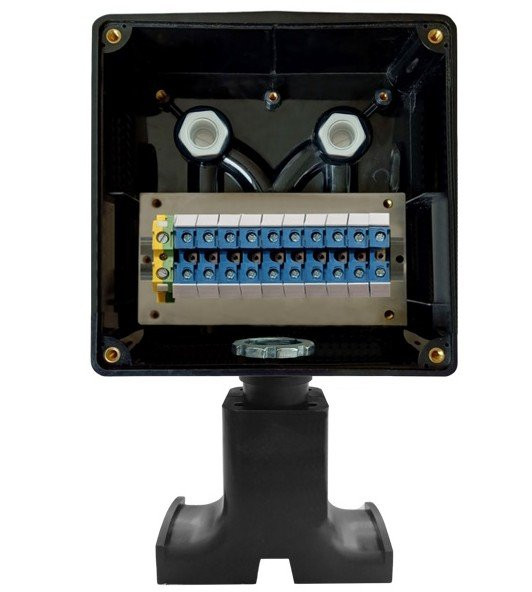 КСГК-3 IP66 "Аякс", черный Коробка соединительная для греющего кабеля