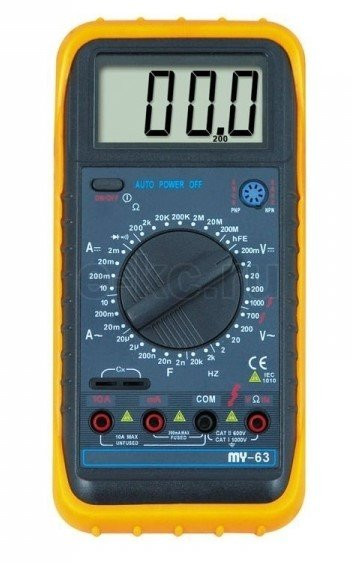 Мультиметр цифровой Professional MY63 (TMD-5S-063) Мультиметр цифровой