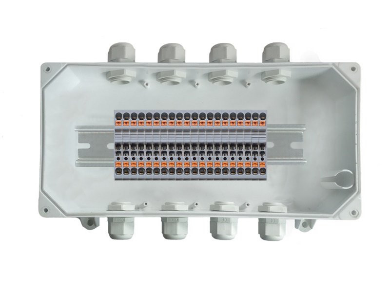 КСП-20 IP66 "Аякс" PUSH-IN Влагозащищенная распределительная коробка