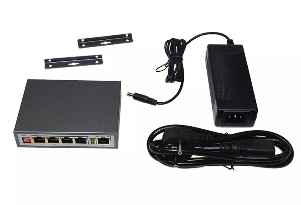 Тромбон IP-К04 Коммутатор с PoE