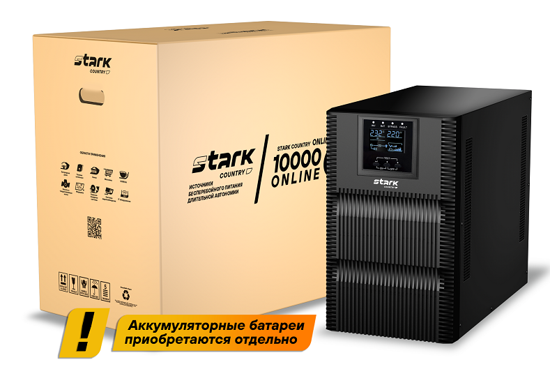Stark Country 10000 ONLINE ONE Источник бесперебойного питания Stark Country 10000 ONLINE ONE Источник бесперебойного питания