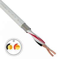 КПСВЭВнг(А)-LSLTx 1х2х0,75 REXANT (01-4871-1) Кабель для систем передачи данных пониженной пожароопасности c низким дымо- и газовыделением, с низкой токсичностью продуктов горения