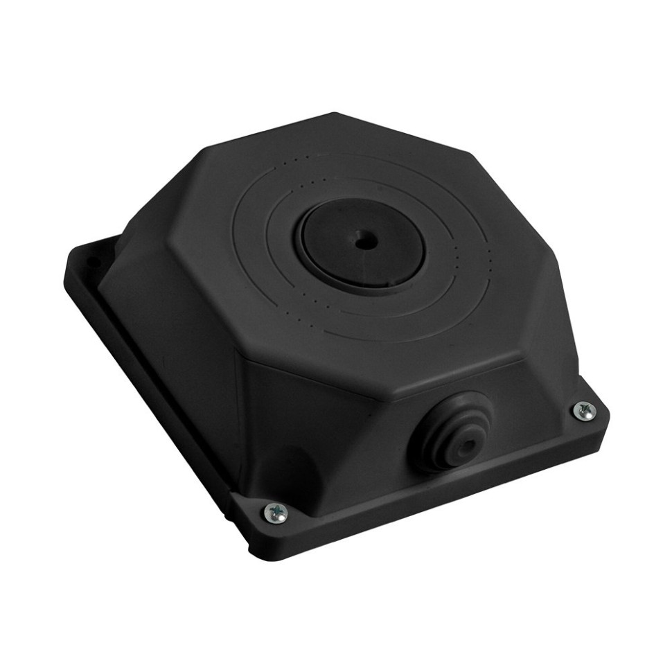 УМК-6 (черная) Монтажная коробка для крепления уличных видеокамер