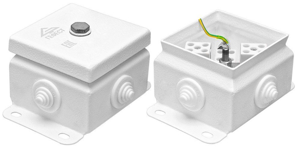 КМ-О (8к)-IP55 0808, 4 ввода Коробка монтажная огнестойкая