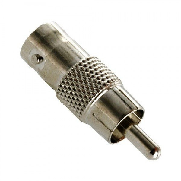 BNC (гнездо)-RCA (штекер) коннектор Переходник разъемов