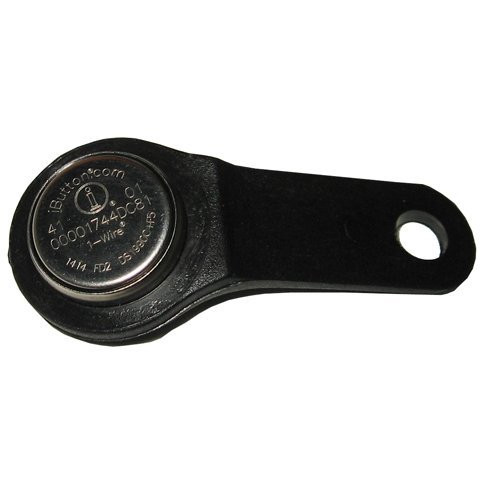 Ключ TouchMemory DS-1990C (А)-F5+ Ключ электронный Touch Memory с держателем