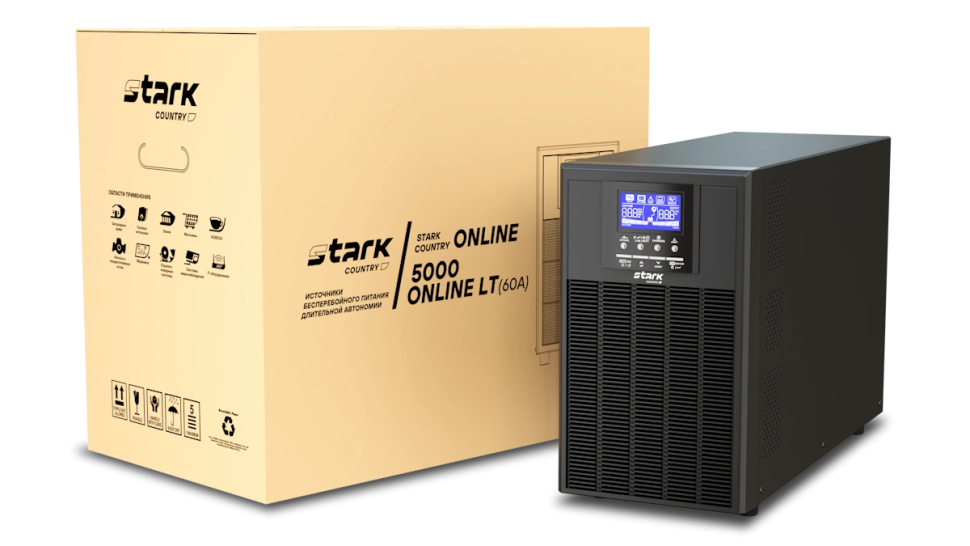 Stark Country 5000 ONLINE LT (60A) Источник бесперебойного питания