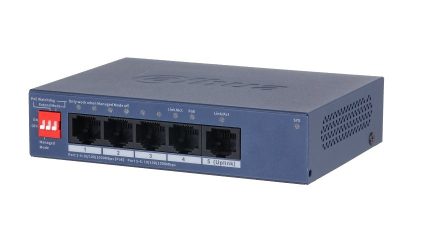 DH-CS4005-4GT-36 Сетевой PoE коммутатор