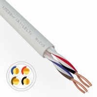 КПСВВнг(А)-LSLTx 2х2х0,75 REXANT (01-4876) Кабель для систем передачи данных пониженной пожароопасности c низким дымо- и газовыделением, с низкой токсичностью продуктов горения