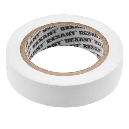 Изолента белая ПВХ 15х20х0.13мм (KR-09-2601) Лента изоляционная