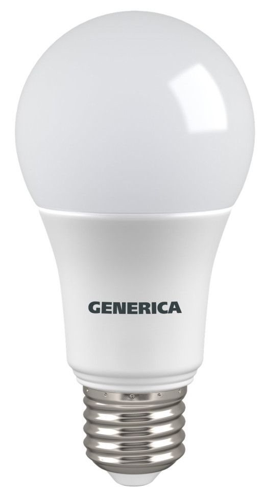 Лампа светодиодная A60 груша 8Вт 230В 3000К E27 GENERICA (LL-A60-08-230-30-E27-G) Лампа светодиодная