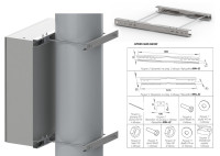 КМА4 Крепление на опору