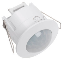 Датчик движения ДД-201 1200Вт 360град 6м IP20 белый скрытого монтажа (LDD11-201-1200-001) Датчик движения скрытого монтажа