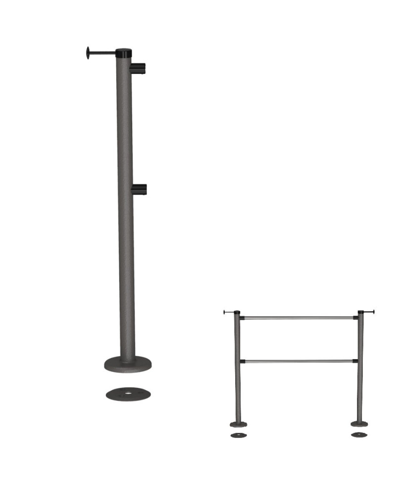 Ростов-Дон ОБ1/2-1 у Стойка быстросъемная (с муфтами под горизонтальную перемычку D32мм)