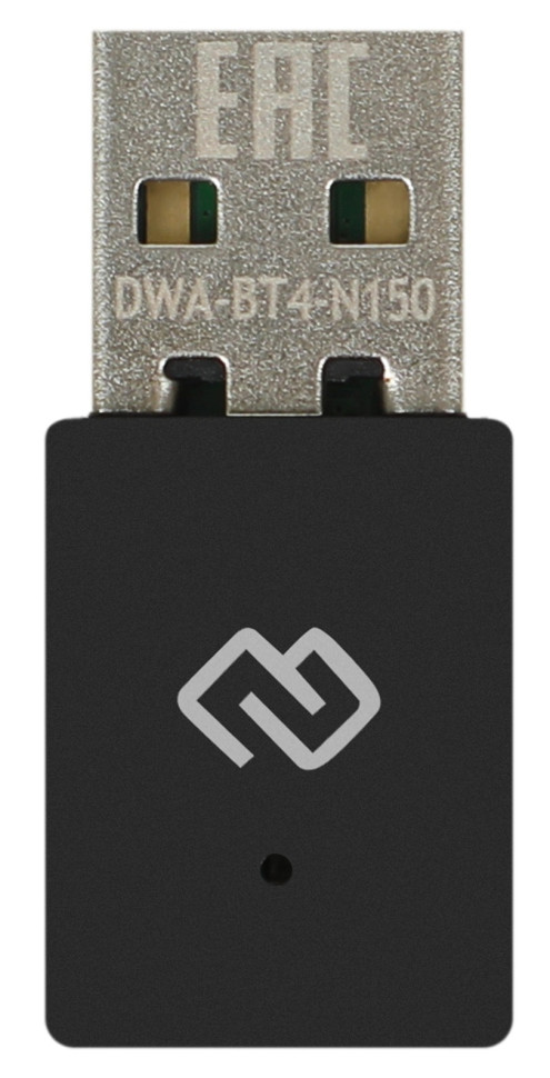 DWA-BT4-N150 N150 USB 2.0 (ант.внутр.) 1ант. Сетевой адаптер
