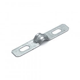 Скоба металлическая двухлапковая усиленная противопожарная СМДУ d6-7 мм (100 шт) (PR13.02393) Скоба металлическая