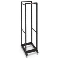 GR 6637.900 (7915s) Открытая серверная стойка 37U 533х600х1706mm, двухрамная, цвет черный