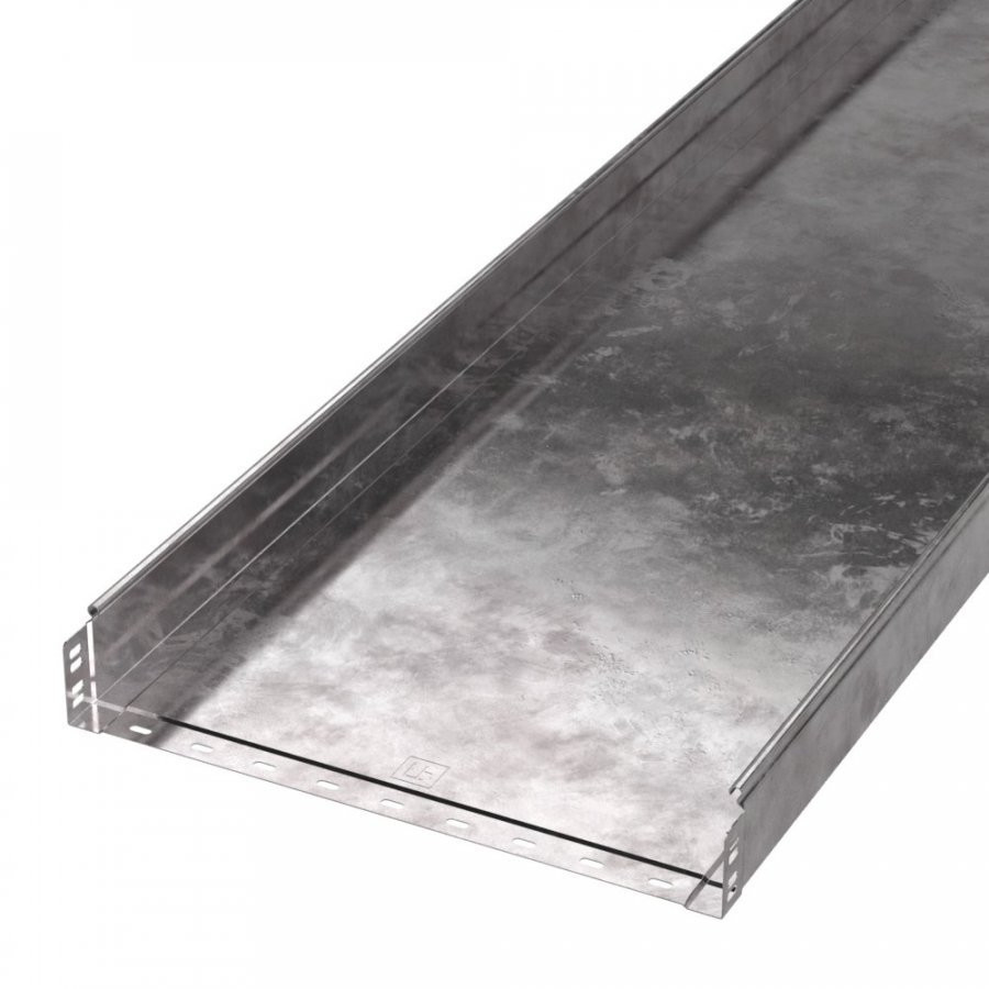 Лоток неперфорированный Стандарт 500х80х3000 (PR16.0062) Лоток металлический неперфорированный