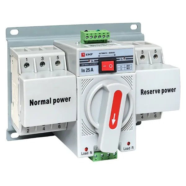 АВР МCB 25А (C) 3Р 400В PROxima (ats-mcb-25c-3p-pro) Устройство автоматического ввода резерва