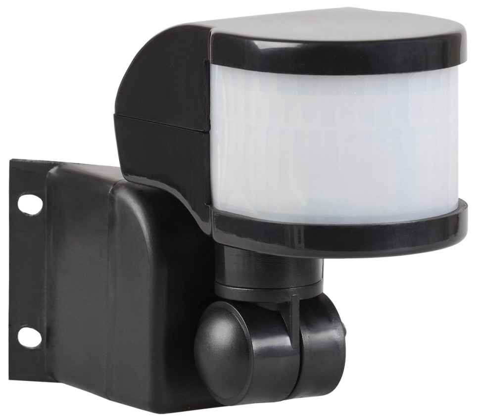 Датчик движения ДД-018В 1100Вт 270град 12м IP44 черный (LDD10-018B-1100-002) Датчик движения