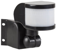 Датчик движения ДД-018В 1100Вт 270град 12м IP44 черный (LDD10-018B-1100-002) Датчик движения