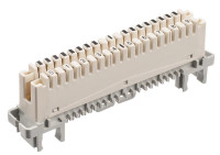 Плинт универсальный ПВТ-10Р Эконом, 10 пар размыкаемые контакты 0...9 (120902-00128) Плинт универсальный ПВТ-10Р Эконом