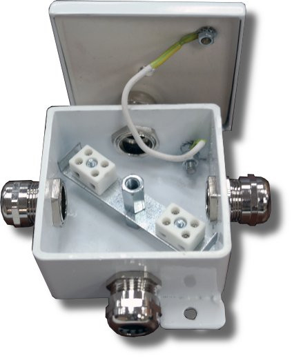 КМ-О (4к)-IP66 четыре ввода Коробка монтажная огнестойкая