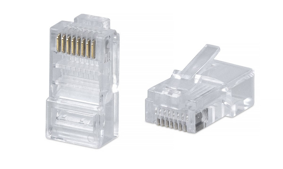 8P8C (100 шт) (7009c) Разъем RJ-45
