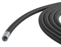 Металлорукав DN 40 в герметичной ПВХ изоляции, чёрный (6071R-040N) Металлорукав в герметичной ПВХ изоляции