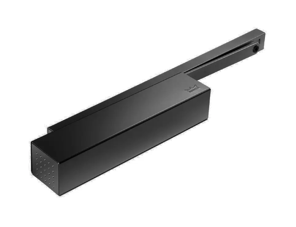 TS93 G BC+DC EN 2-5 без скользящего канала (черный, RAL9005) Доводчик дверной