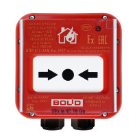 ИПР 513-3АМ Exi IP67 Извещатель пожарный ручной адресный взрывозащищенный