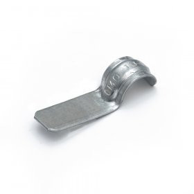 Скоба металлическая однолапковая СМО d10-11 для монтажного пистолета (без отверстий) (100 шт) (PR13.1965) Скоба металлическая