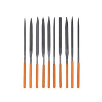 Набор надфилей 10 шт, 3мм, 140мм, пластиковая рукоятка TDM (SQ1026-0303) Инструмент